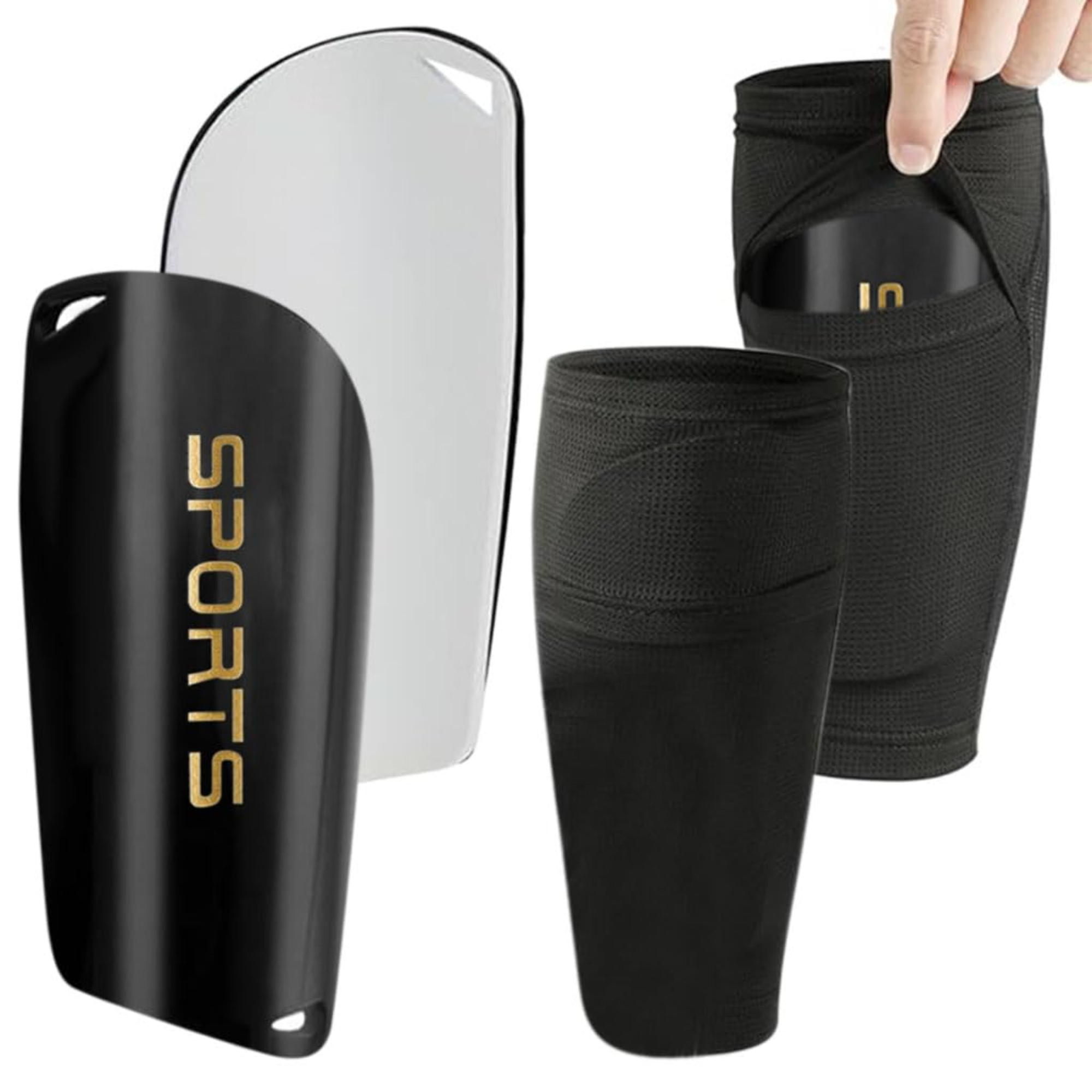 Proberos® Football Sport Shin Guards Set - EVA Cus...
